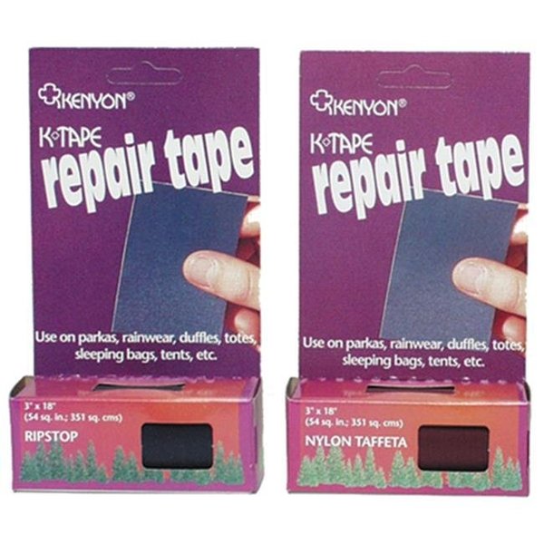 Kenyon Kenyon 117536 K-Tape Ripstop - Black 117536